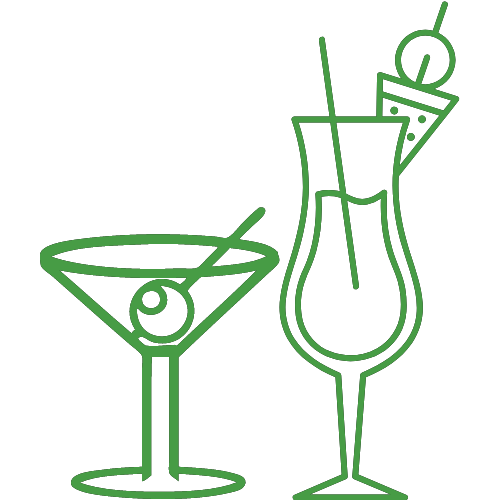 Private cocktail bar